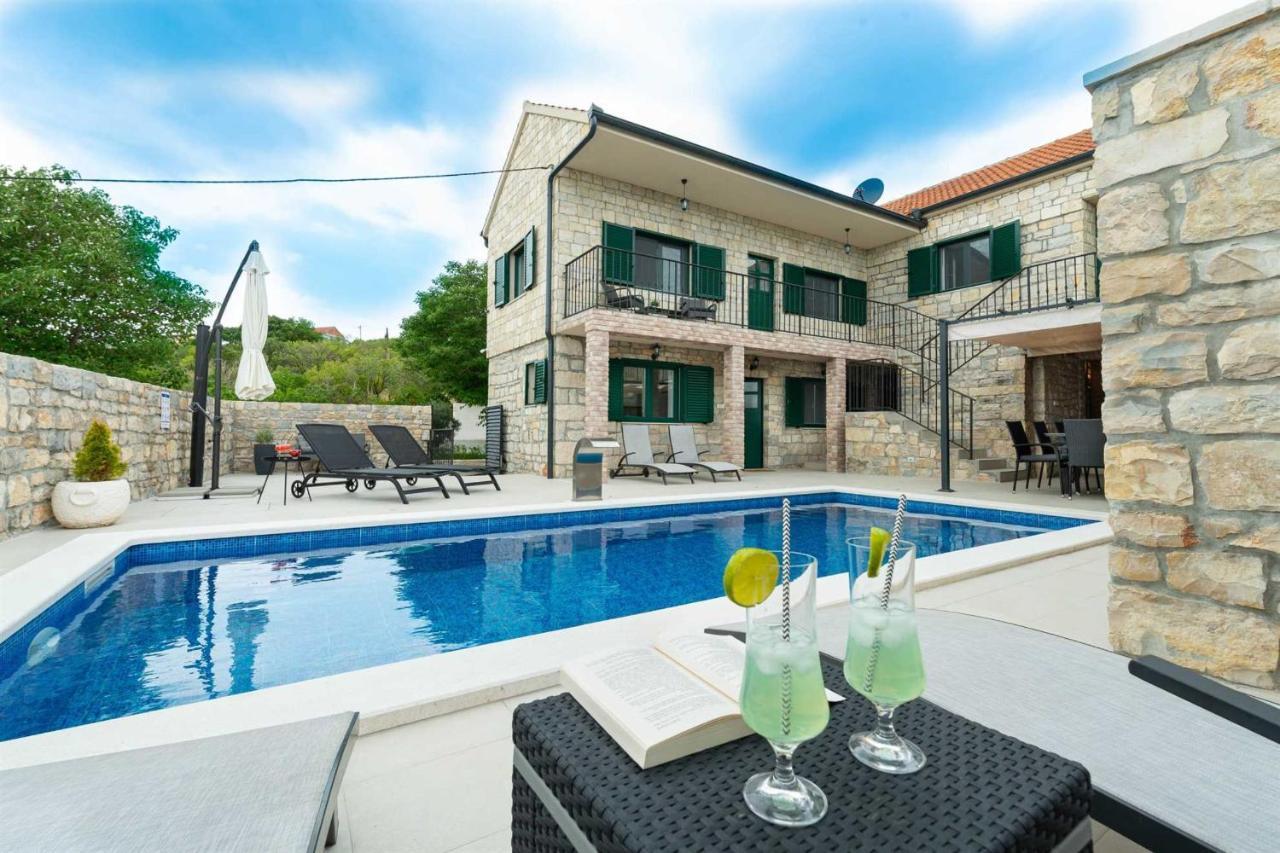 Stone Villa Didovi Snovi With Heated Pool Lisane Ostrovicke 外观 照片