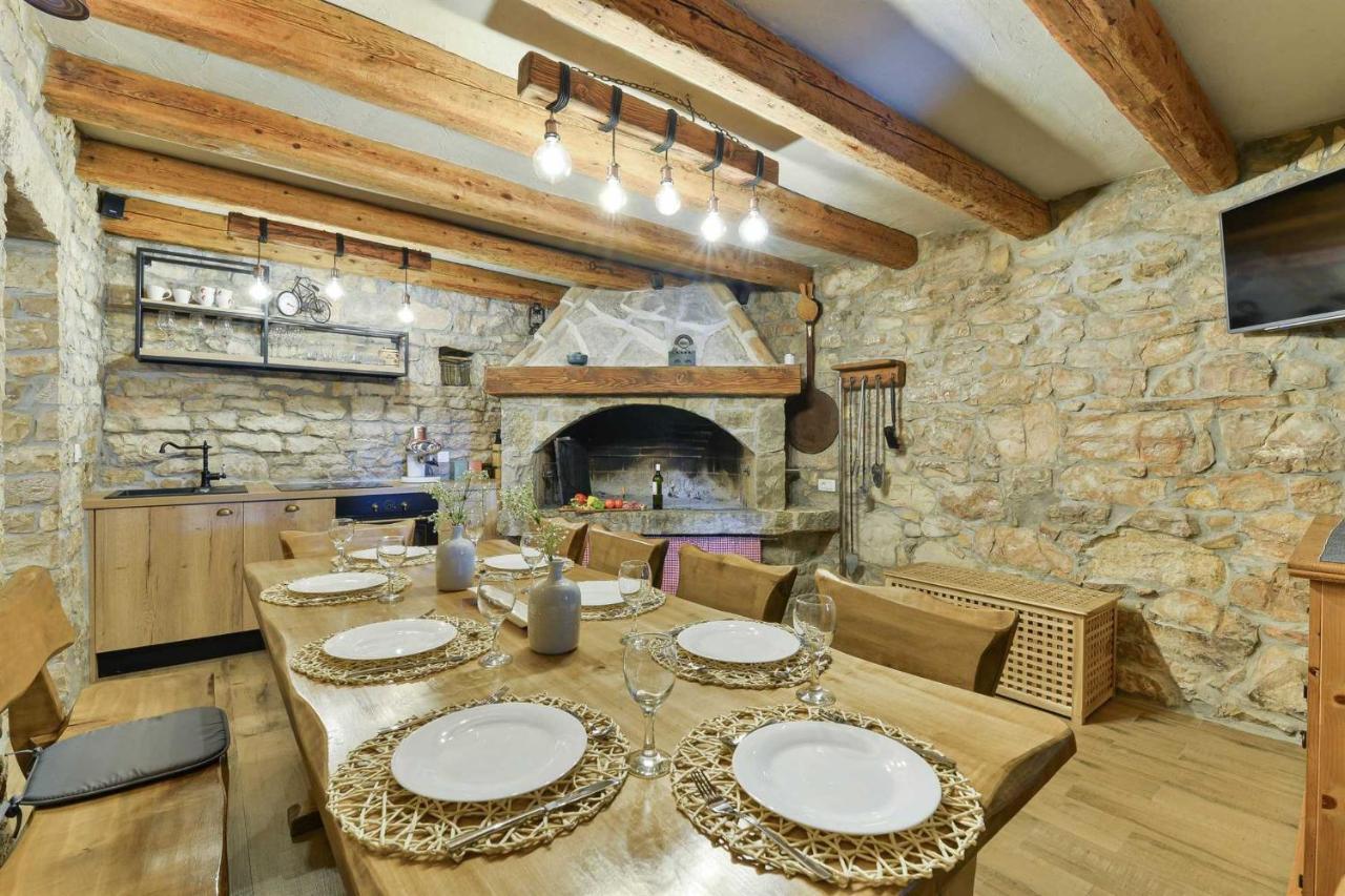 Stone Villa Didovi Snovi With Heated Pool Lisane Ostrovicke 外观 照片